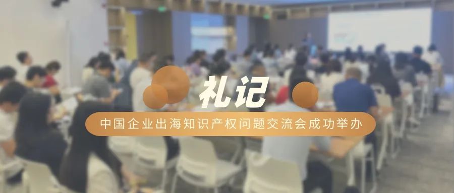 中国企业出海知识产权问题交流会成功举办